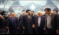  حضور معاون راهبردی رییس جمهور در مراسم تجدید میثاق دولت با امام راحل(ره) 